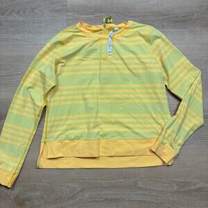 Lululemon Run Warm-Up Crewneck Long Sleeve Women’s 10 Color Yellow‎